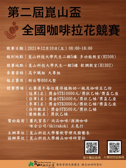 第二屆崑山盃全國咖啡拉花競賽圖片